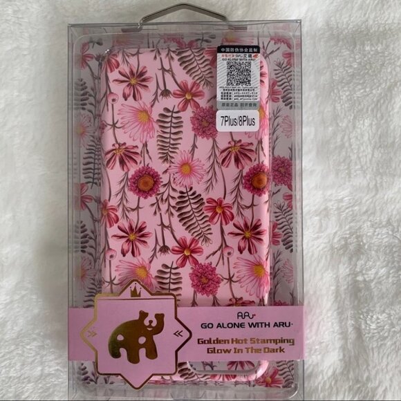 iPhone7 Plus / iPhone8 Plus Floral case - Picture 1 of 9